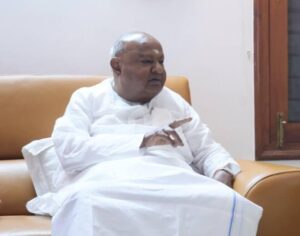 HD Devegoda, former Prime Minister of India.